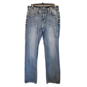 Rock & Roll Jeans Womens 31 x 34 Mid Rise